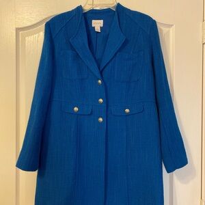 Chico's Blue Coat